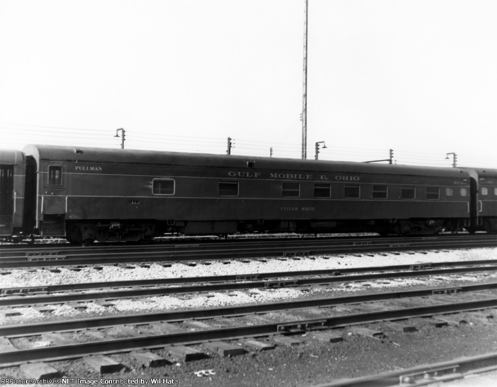 GM&O 8-4-3-1 Sleeper "Culver White"